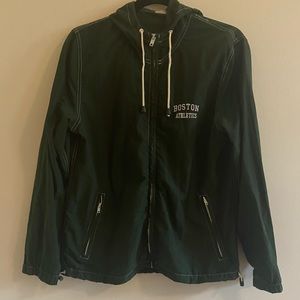 Branch Melville Green Boston Athletics Windbreaker